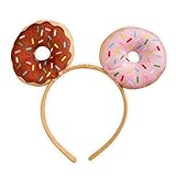 NET TOYS Ausgefallener Donut-Haarreif für Erwachsene - Origineller...