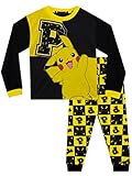 Pokemon Jungen Schlafanzug Pikachu Schwarz 140
