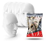 TK Gruppe Timo Klingler 12x Maske weiß - Theathermaske zum bemalen...