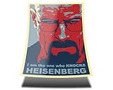 GREAT ART Red Blue Poster – Breaking Bad 'I am The one who Knocks'...
