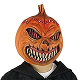 PartyGears Halloween Kürbis Maske Deko Kürbis Maske für Kinder...