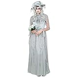 Widmann - Kostüm Geisterbraut, Kleid, Hut, Gespenst, Halloween,...