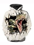 CAMLAKEE Kinder Dinosaurier Grafik Hoodies Jungen 3D Druck...