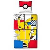 Character World Pokemon Bettwäsche 135 x 200 cm 80 x 80 cm Deutsche...