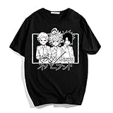 Anime The Promised Neverland Emma/Norman/Ray 3D Printed Short Sleeve...