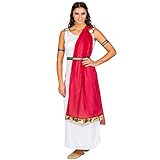 dressforfun Frauenkostüm Römerin Calpurnia | langes, edles Kleid |...