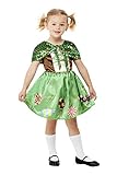 Smiffys 71062T2 Gretel-Kostüm für Kleinkinder, Jungen, grün,...