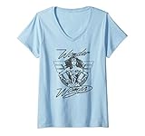 Damen Wonder Woman 1984 Determined Wonder T-Shirt mit V-Ausschnitt