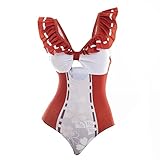 CR ROLECOS Yae Miko Cosplay Genshin Impact Riemchen-BH für Bademode...