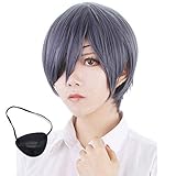 Vi-xixi Anime Cosplay Perücke für Black Butler Ciel Phantomhive...