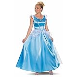 Disney Offizielles Premium Cinderella Kleid Damen, Aschenputtel...