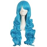 MapofBeauty 28 Zoll/70cm Seitenscheitel Pony Charmante Frauen Lange...