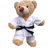 40cm Karate Kostüm - Kampfsport Outfit - Teddybär Kleidung (40cm...