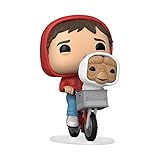 Funko POP! Movies: ET - Elliott - Elliot Mit ET In Bike Basket - E.T....