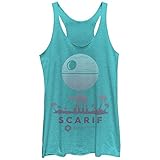 Star Wars Damen Scarif Circle T-Shirt, Tahiti Blau, XL