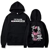 Kanyaku Machine Gun Kelly Print Hoodie Sänger Grafik Herren Damen Hip...