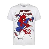 Popgear Jungen Marvel Comics Spider-man Spidey Power T Shirt, Weiãÿ,...