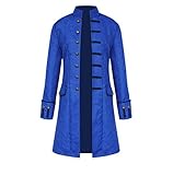 Diudiul Gothic Mittelalter Frack Jacke Halloween Kostüme für...