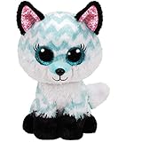 TY 36491 Atlas Fox Beanie Boo Medium Plüschtier, Multicoloured, 24 cm