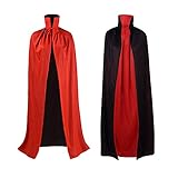 Zemolo Vampir Umhang Erwachsene Dracula Kostüm Vampirumhang Damen und...