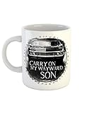 clothinx Kaffeetasse mit Aufdruck Carry On Wayward Son | Kult Auto...