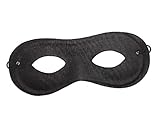 Schwarze Zorro Maske für Banditen Superhelden-Maske Räuber...