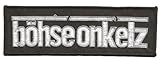 Böhse Onkelz - Logo Aufnäher/Patch