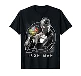Marvel Avengers Iron Man Infinity Gauntlet Portrait T-Shirt