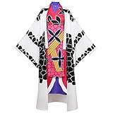 Daki Cosplay Kostüm Set Kokushibou Halloween Umhang Anime Kimono...
