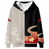 Game Genshin Impact Cosplay Kaedehara Kazuha Hoodie, 2022 Unisex...
