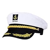 KESYOO Kapitän Yacht Hut Schiff Boot Seemann Mütze Marine Kostüm...