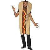 NET TOYS Riesiger Hotdog Kostüm Würstchen Hotdogkostüm Hot Dog Fast...