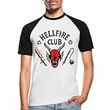 Spreadshirt Stranger Things Hellfire Club Logo Schwarz Männer...