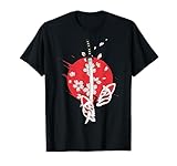 Japan Anime Maske Kitsune Style Samurai Oni Monster T-Shirt