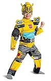 Disguise Bumblebee Costume, Toddlers Muscle Transformer Costumes for...
