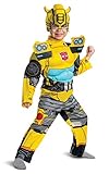 Disguise Bumblebee Costume, Toddlers Muscle Transformer Costumes for...