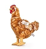 Uni-Toys - Henne braun - 37 cm (Höhe) - Plüsch-Huhn, Vogel -...