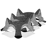 STOBOK Wolf Fühlte Halb Tier Maskerade Masken Cosplay Requisiten für...