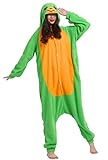 DATO Pyjama Tier Onesies Schildkröte Erwachsene Kigurumi Unisex...