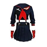 Generic Kill la Kill Matoi Ryuko Cosplay Kostüm Blauer Matrosenanzug...