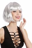 WIG ME UP - PW0114-PC309 Sexy Party Perücke Bob Disco Kurz & Frech...