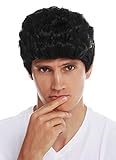 WIG ME UP - SARL084-P103 Perücke Karneval Halloween Herren kurz cool...