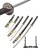 Schwert Set - Katana Schwert, Wakizashi, Tanto - Samurai Schwert aus...