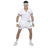 Widmann - Kostüm Tennisspieler, T-Shirt, Hose, Schweißband,...