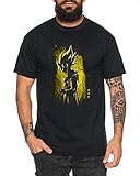 Goko Sard - Herren T-Shirt Son Ruffy Luffy Naruto Saitama One Dragon...