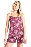 Harry Potter Schlafanzug Damen Kurz Pyjama Set Pyjama Damen Teenager...