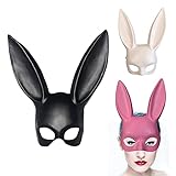 WERTSWF 3 x sexy Hasenmasken für Frauen, Maskerade, Hasenohren,...