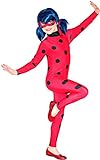 Generique - Ladybug Kostüm für Mädchen 116/128 (7-8 Jahre)
