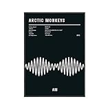 zuomo Black Arctic Monkeys AM Poster und Drucke Album Musik Typografie...