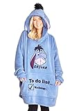 Disney Übergroße Hoodie Decke Damen Stitch Oversized Kapuzenpullover...